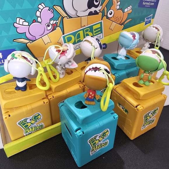 7 Little Big Bites Lot by FurReal Series 1 INCLUDES ORIGINAL DISPLAY & Toys - Picture 11 of 16